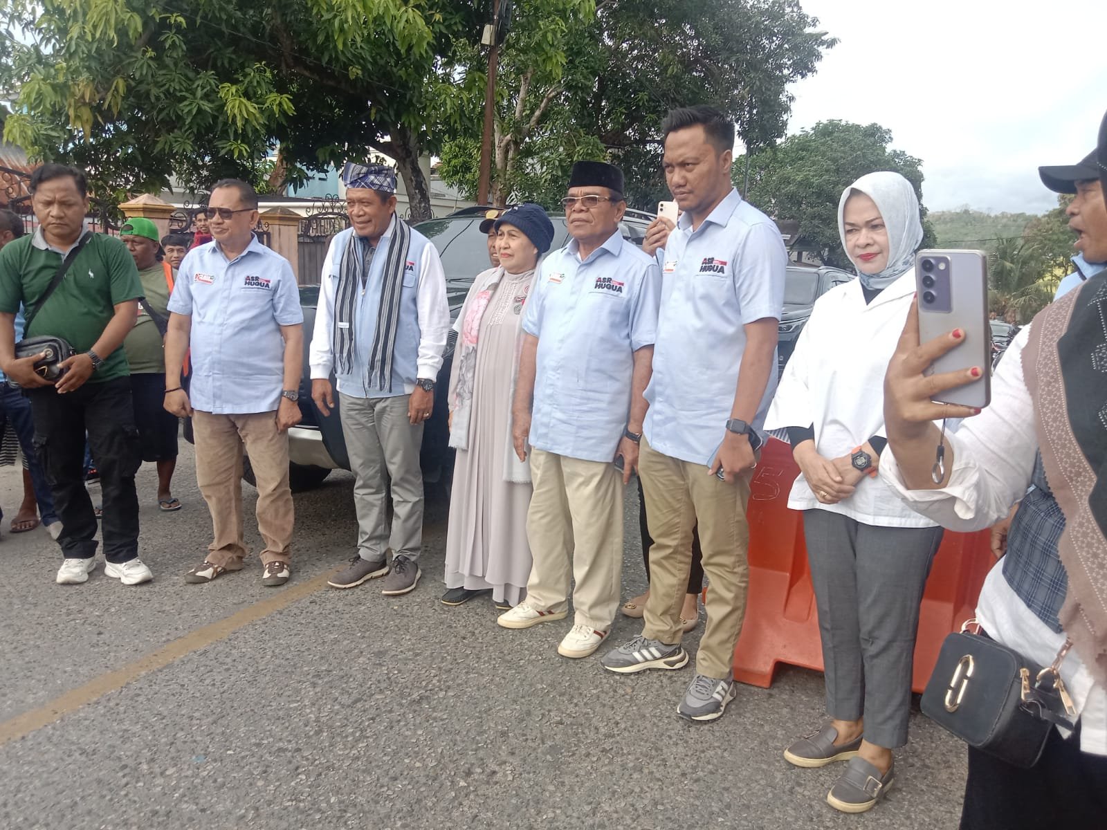 Calon Gubernur Nomor Urut 2, Andi Sumagerukka-Hugua Kampnate di Kelurahan Kadolo Baubau Dihadiri 1.700 Simpatisan